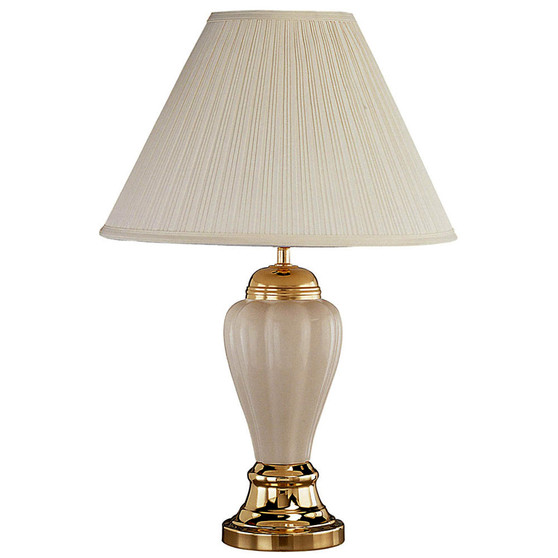 "6117IV" 27" Ceramic Table Lamp - Ivory By Ore International