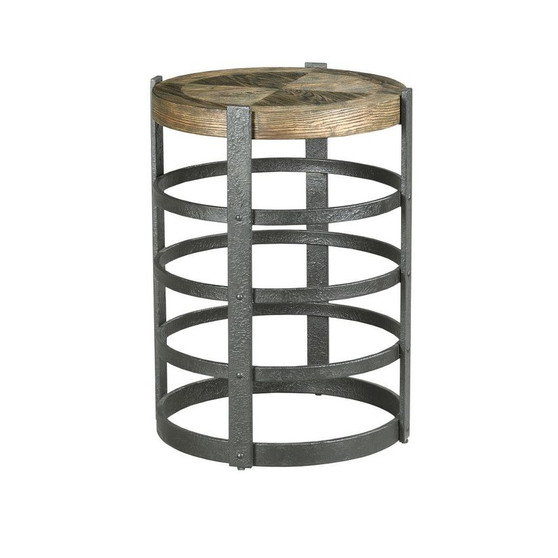 Barrel Strap End Table 090-973 By Hammary Furniture
