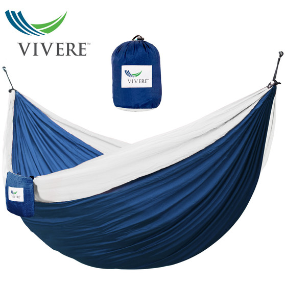 "PAR29" Parachute Hammock - Double (Navy/White)