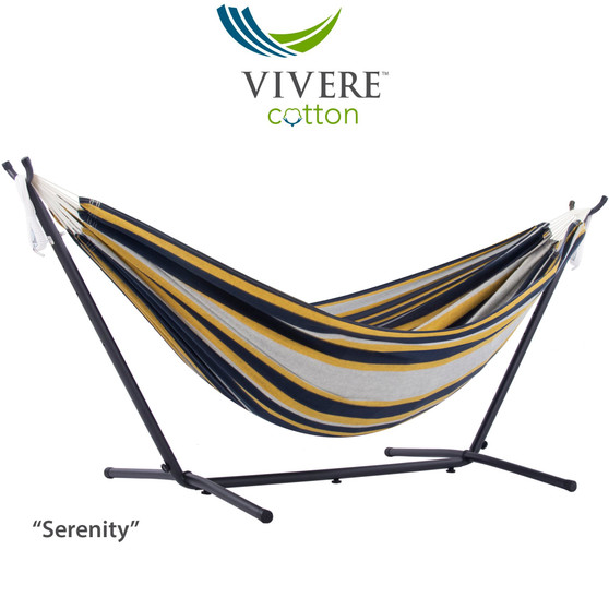 "UHSDO9-38" Combo - Double Serenity Hammock With Stand (9Ft)