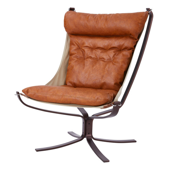 Maxton Kd Pu Accent Chair, Moorland Caramel "1240001-353"
