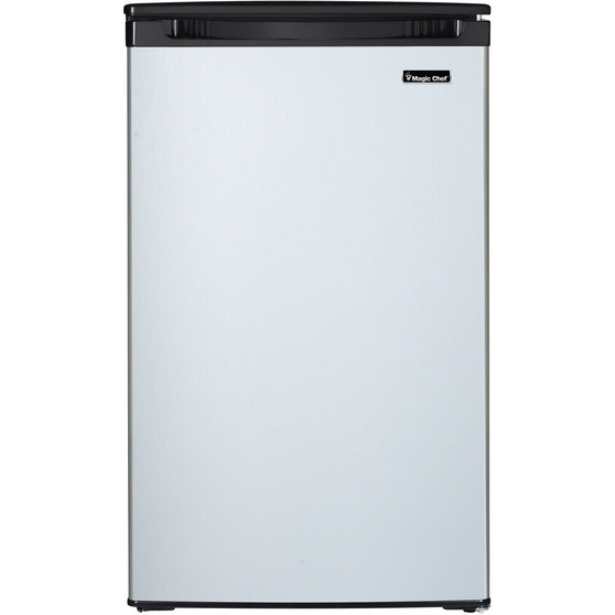 4.4 Cu Ft All-Refrigerator, Glass Shelves, Vegetable Crisper, Estar "MCAR440ST"