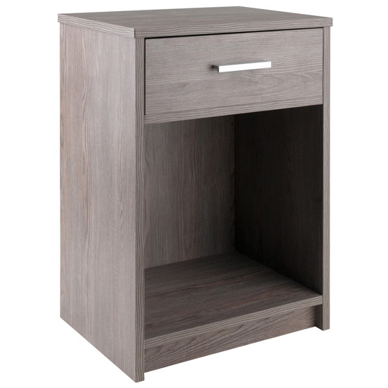 Rennick Accent Table, Nightstand, Ash Gray "16115"