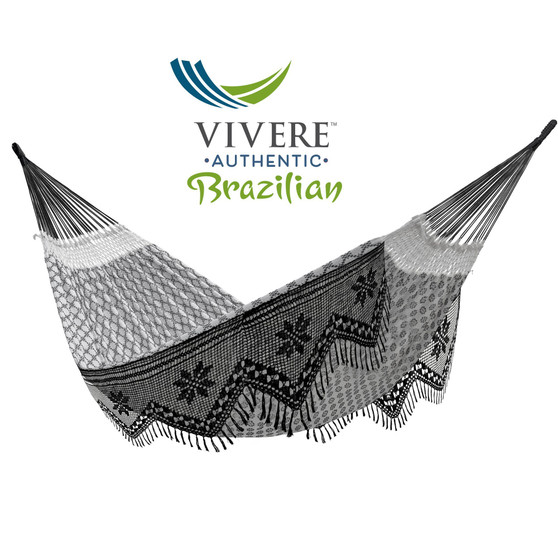 "BRAZ810" Authentic Brazilian Double Hammock (Luxo)