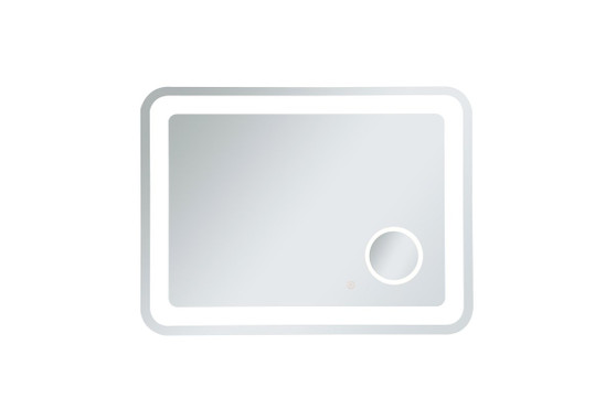 Lux 27In X 36In Hardwired Led Mirror With Magnifier And Color Changing Temperature 3000K/4200K/6000K "MRE52736"
