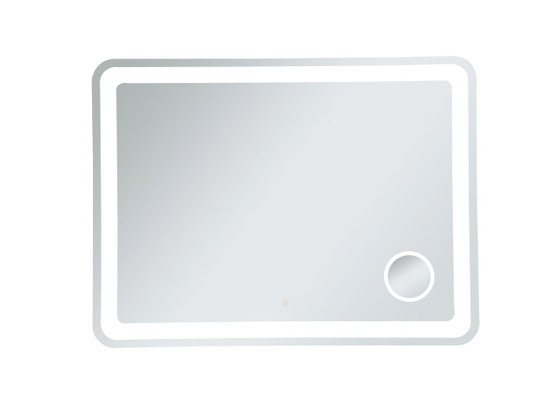 Lux 36In X 48In Hardwired Led Mirror With Magnifier And Color Changing Temperature 3000K/4200K/6000K "MRE53648"
