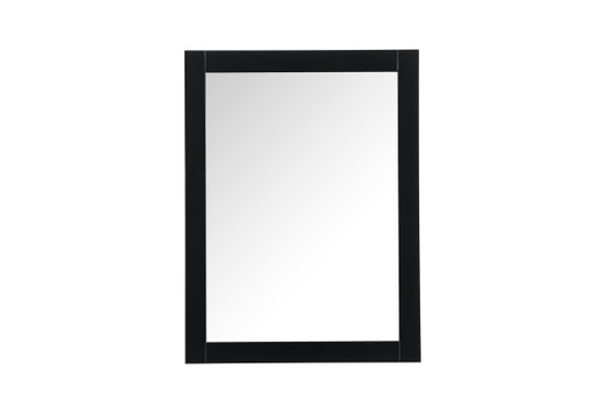 Aqua Vanity Mirror 27X36 Inch In Black "VM22736BK"