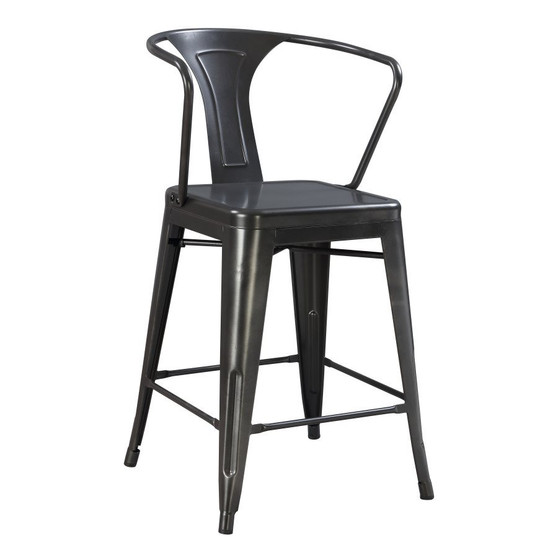 Metal Barstool (Pack Of 2) By Emerald Home "D131-24"