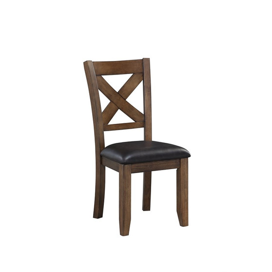 Dining Chair - Brown (Pack Of 2) By Emerald Home "6278-02"