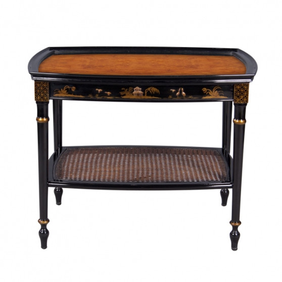Chinoiserie Rectangle Table Ebn "33977EBN"