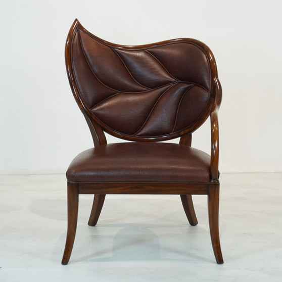 Leaf Chair Right Leather Em "34042EM-BRC"