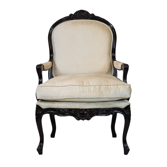 Louis Xv Fauteuil With Cushion Nf2 "33742NF2-053"