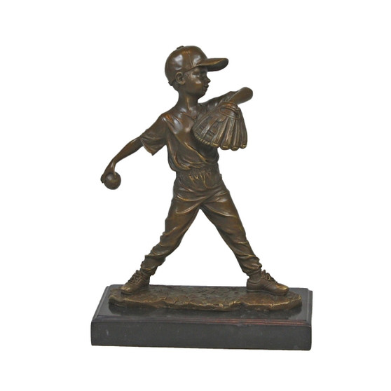 Bronze Boy Baseball Player "EPA-111"