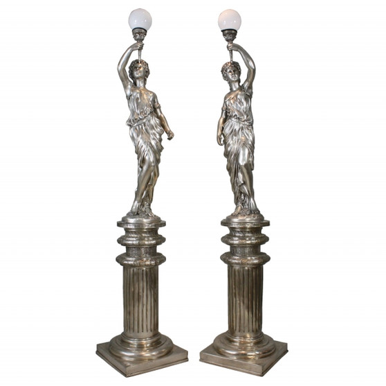 Lady Lamps Pair "A2275"