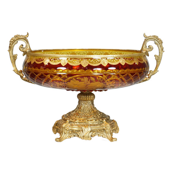 French Cut Glass Bowl "DT0516R"