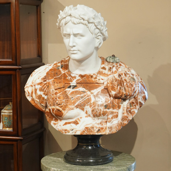 Marble Bust Mixed Colours "J21037"