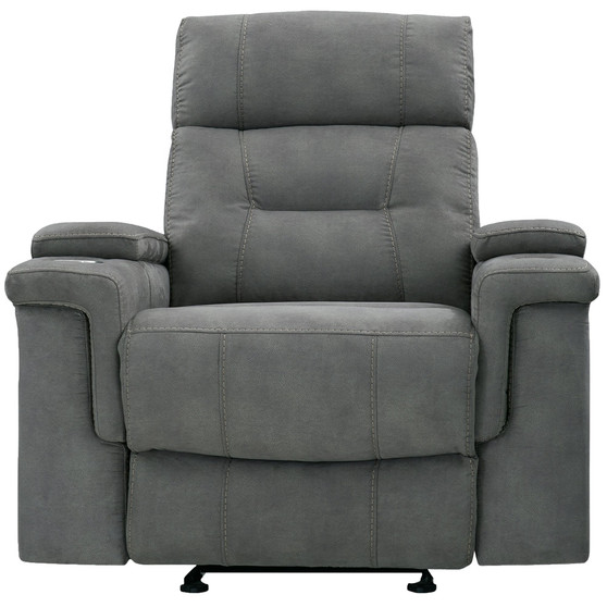 Diesel Manual - Cobra Grey Manual Glider Recliner "MDIE#812G-CGR"