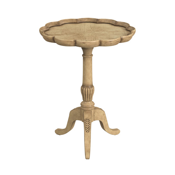 "1482424" Dansby Pedestal Accent Table, Beige