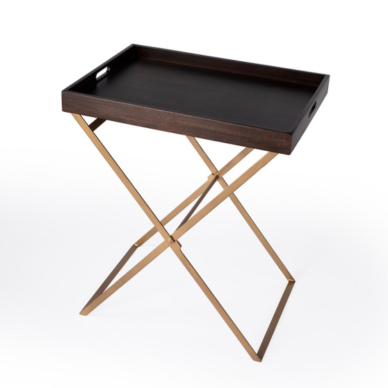 "5630025" Emma Cross Legs Tray Table, Multi