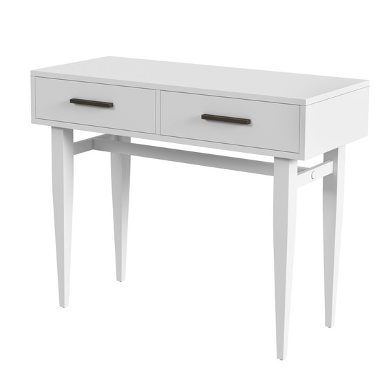 "9388222" Lavery Console Table With Storage, White