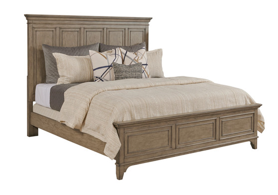 Carmine 6/0 Asher California King Panel Bed Complete 151-308R By American Drew