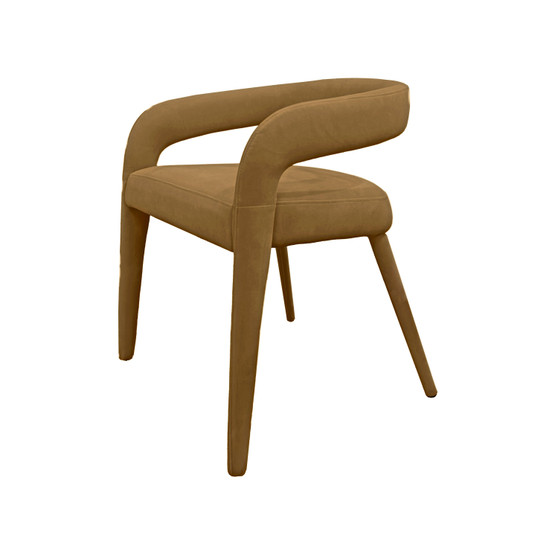 "VGEUMC-9651CH-A-TAN" VIG Modrest Mundra - Modern Tan Fabric Dining Chair