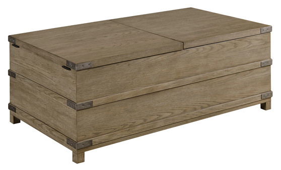 Crawford Storage Trunk Coffee Table 099-911 By Hammary Furniture