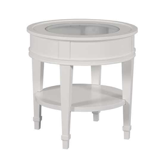 Structures Round End Table 267-916 By Hammary Furniture