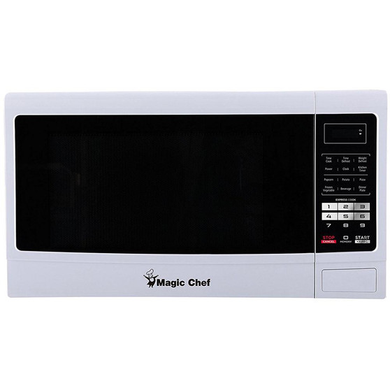 Magic Chef Microwave Oven 1.6 Cu Ft Countertop Digital Touch "MCM1611W"