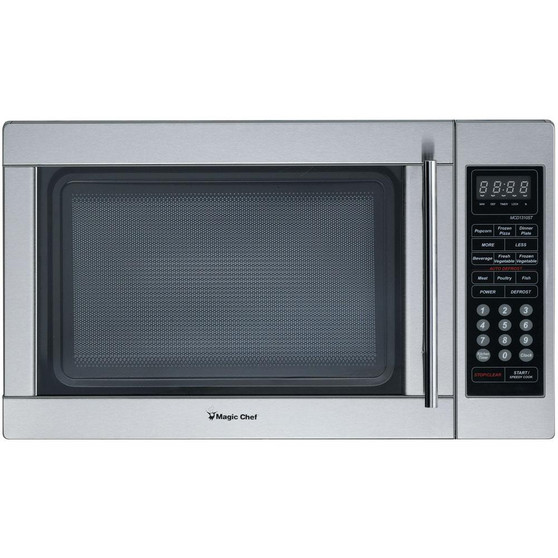 Magic Chef Microwave Oven 1.3 Cu Ft Countertop Digital Touch "MCD1310ST"