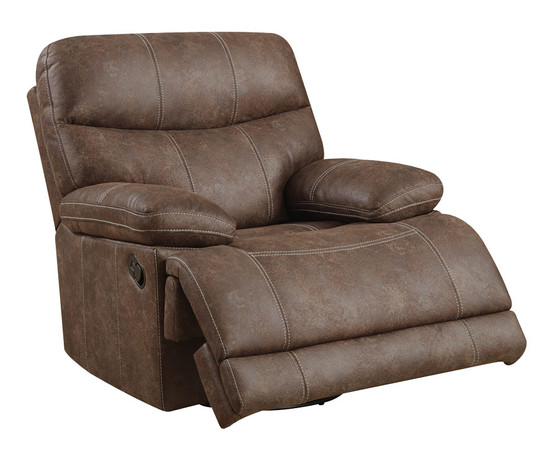 Swivel Glider Recliner-Brown By Emerald Home "U7128-04-25"