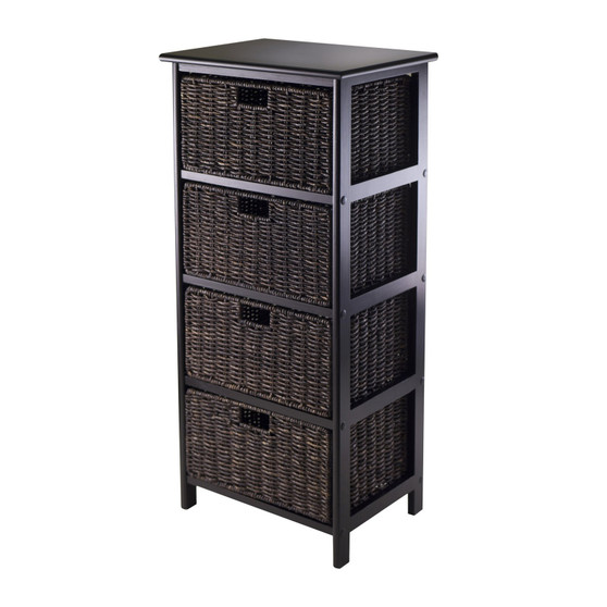 Omaha Storage Rack With 4 Foldable Baskets "20418"