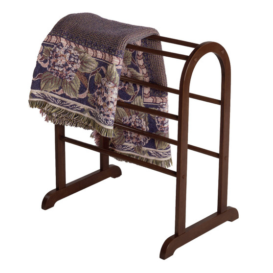 Eleanor Quilt Rack - Antique Walnut "94326"