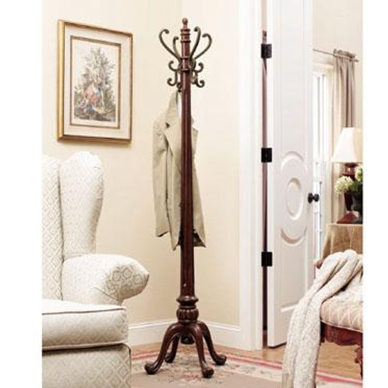 Barrier Reef Warm Nut Brown Coat Rack "659-274"