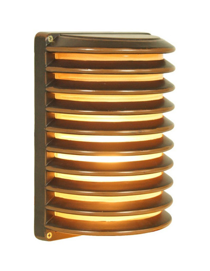 Outdoor Wall Lantern D:7.3 H:10 60W Oil Bronze Finish Frosted Glass Lens "LDOD2401"