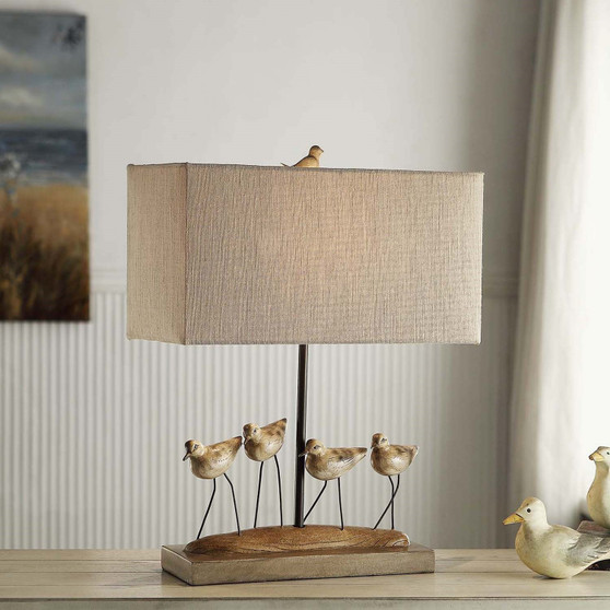 Shore Birds Table Lamp (Pack Of 2) "CVAVP384"