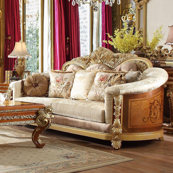 Homey Design HD-S821 Victorian Sofa