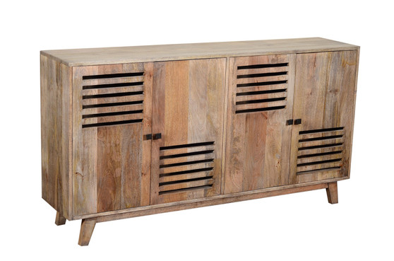 38" Wood 4 Door Sideboard "CVFNR848"