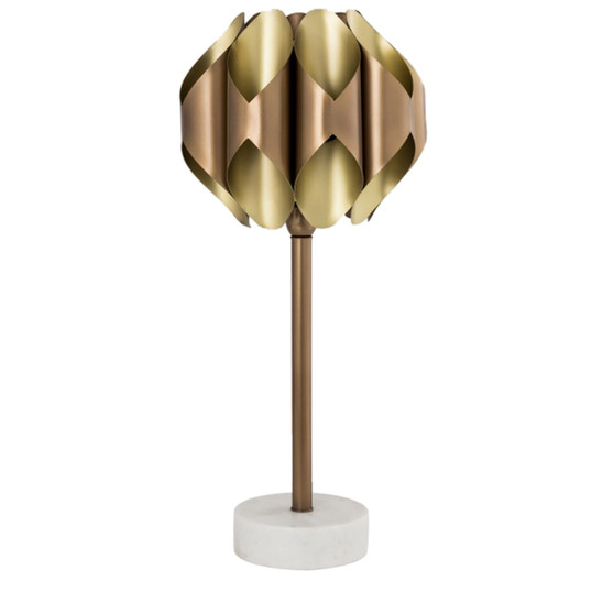 Table Lamp With Metal Shade "CVIDZA016"