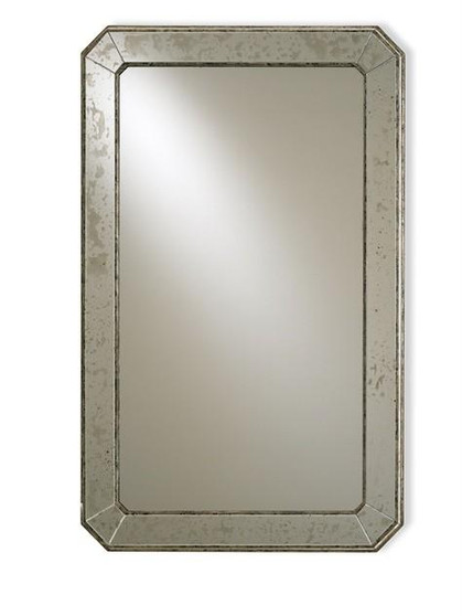 And Company Rectangular Glass Antiqued Wall Mirror "4203"