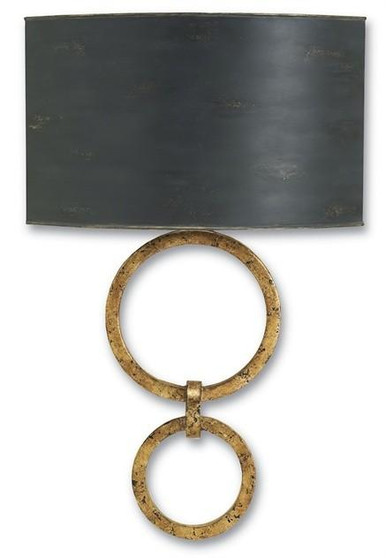 And Company Gold Metal Bolebrook Wall Sconce "5910"
