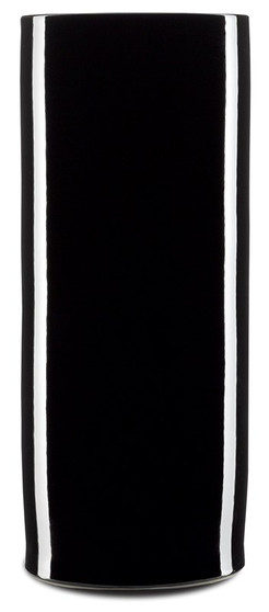 Imperial Black Cylinder Vase "1200-0229"