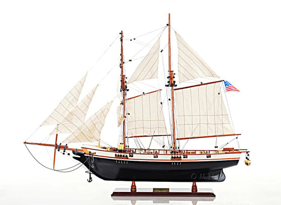 Harvey Painted Ship Model "T114"