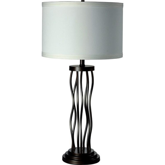 Metal Curves Table Lamp "6234A"