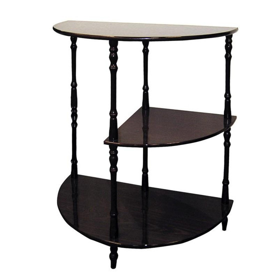 Cherry Half Table With 3-Tier "JW-125"