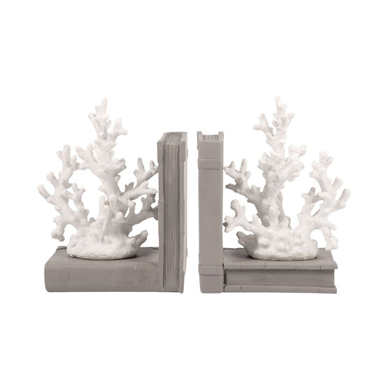 Coralyn Set Of 2 Bookends "000522/S2"