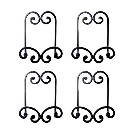 5.25"H Carrousel Set Of 4 Easels "604225/S4"