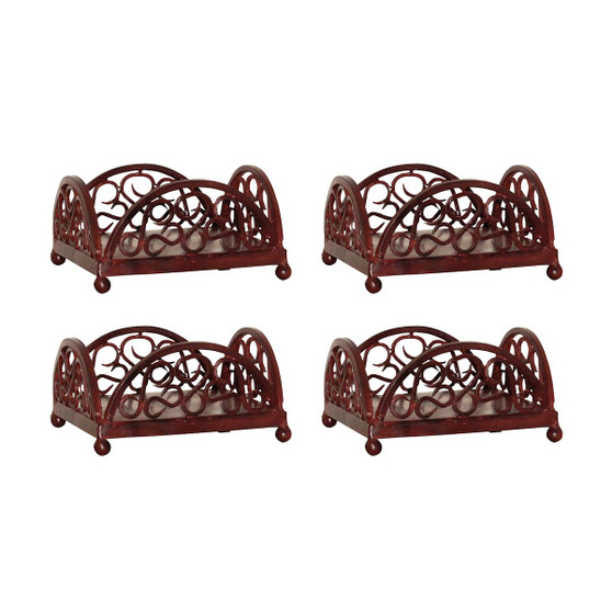 Savanna Set Of 4 Beverage Napkin Holders "615399/S4"