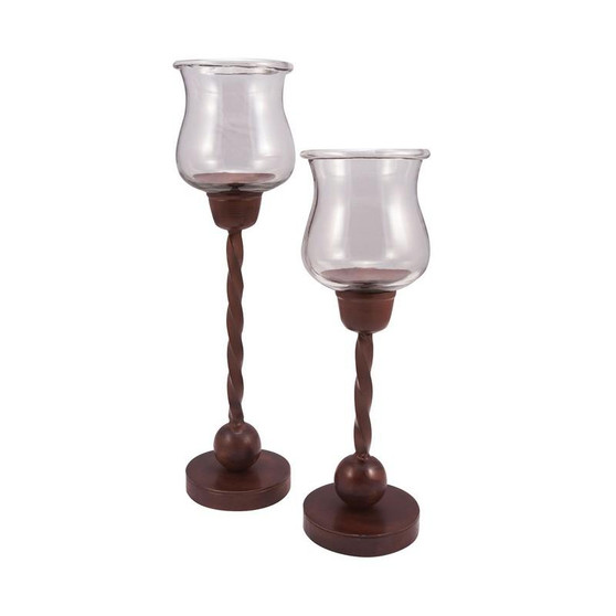 Rodeo Candle Holder - Set Of 2 "621338/S2"