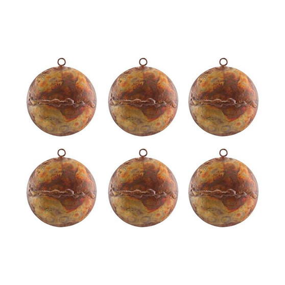 Medallion Ornaments - Set Of 6 "519321/S6"